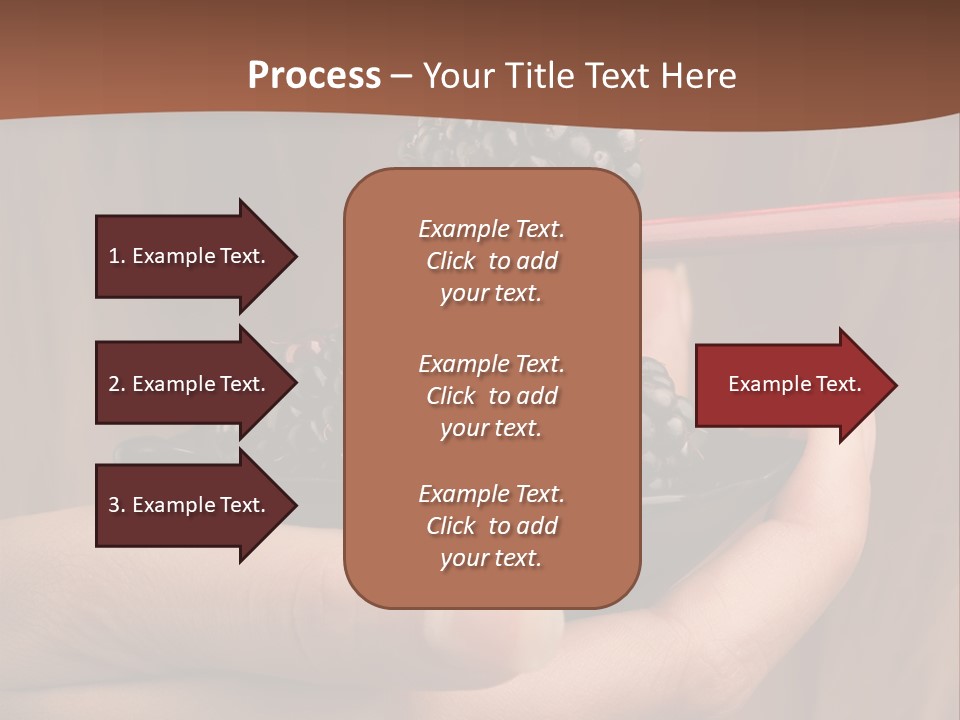 Chewing Dessert Freshness PowerPoint Template