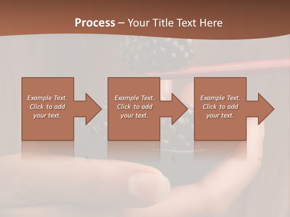 Chewing Dessert Freshness PowerPoint Template