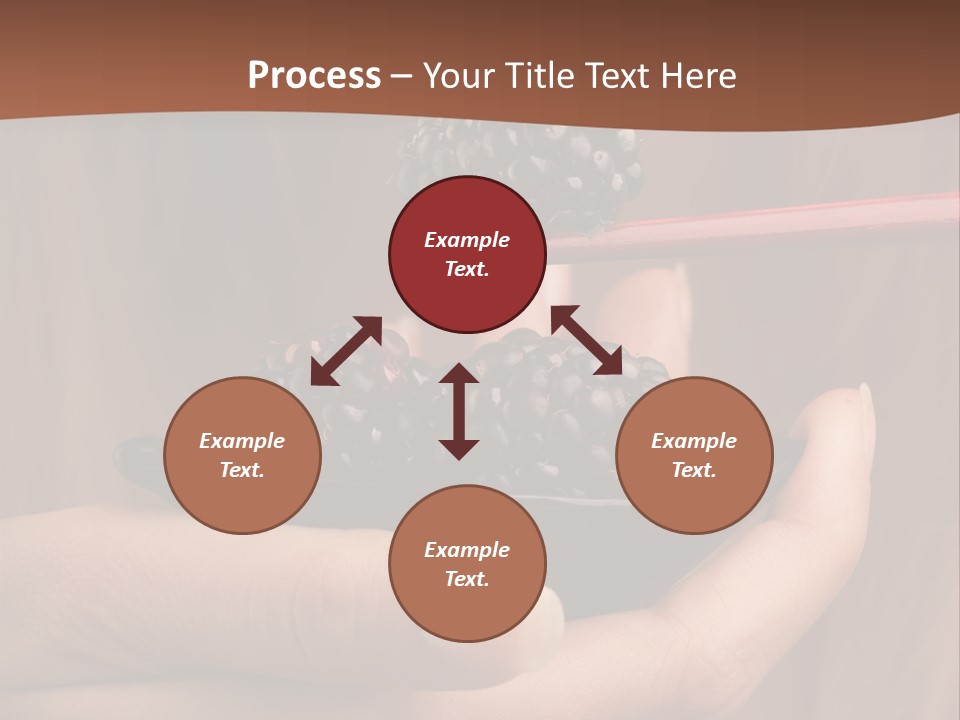 Chewing Dessert Freshness PowerPoint Template