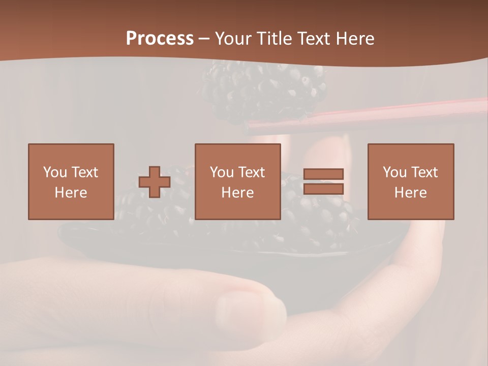 Chewing Dessert Freshness PowerPoint Template