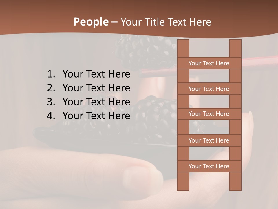 Chewing Dessert Freshness PowerPoint Template