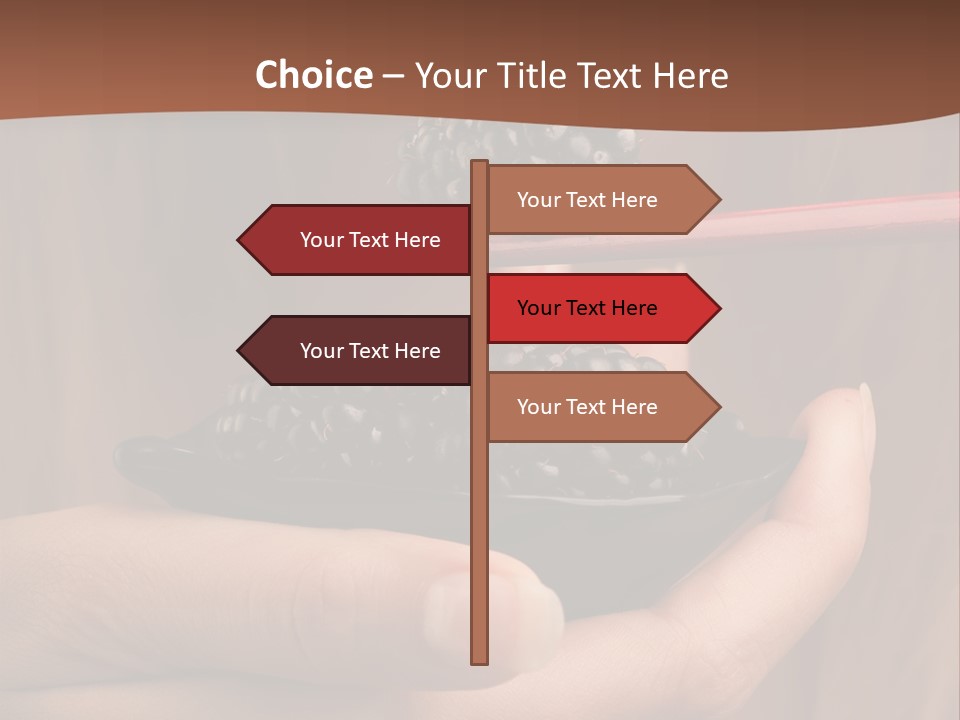 Chewing Dessert Freshness PowerPoint Template