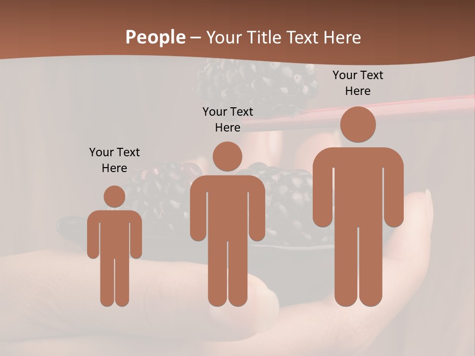 Chewing Dessert Freshness PowerPoint Template