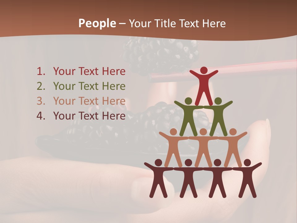 Chewing Dessert Freshness PowerPoint Template