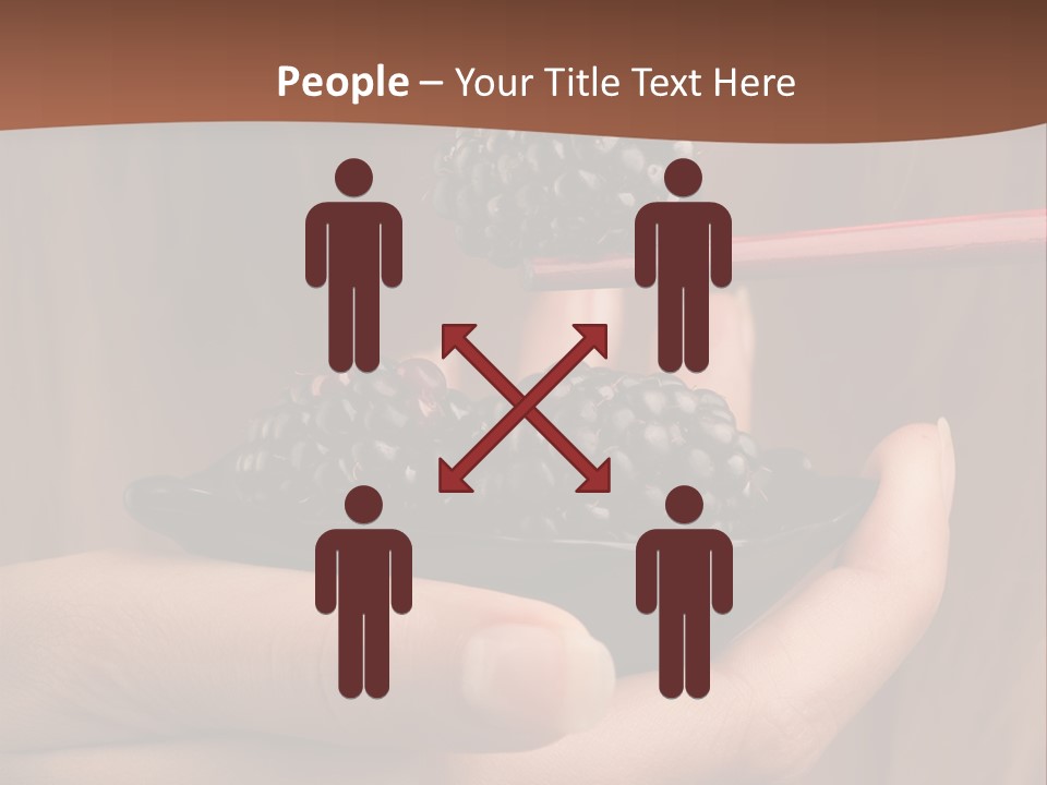 Chewing Dessert Freshness PowerPoint Template