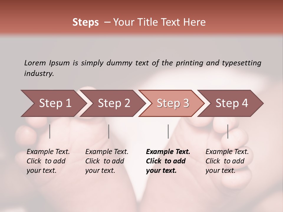 Towel Boy Clean PowerPoint Template