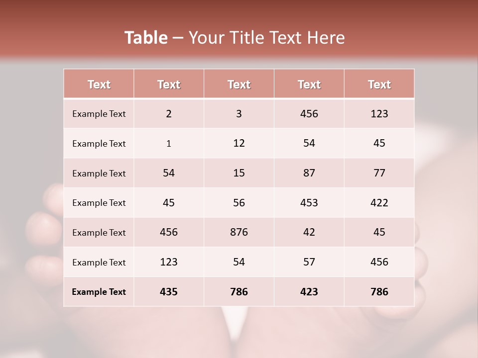 Towel Boy Clean PowerPoint Template