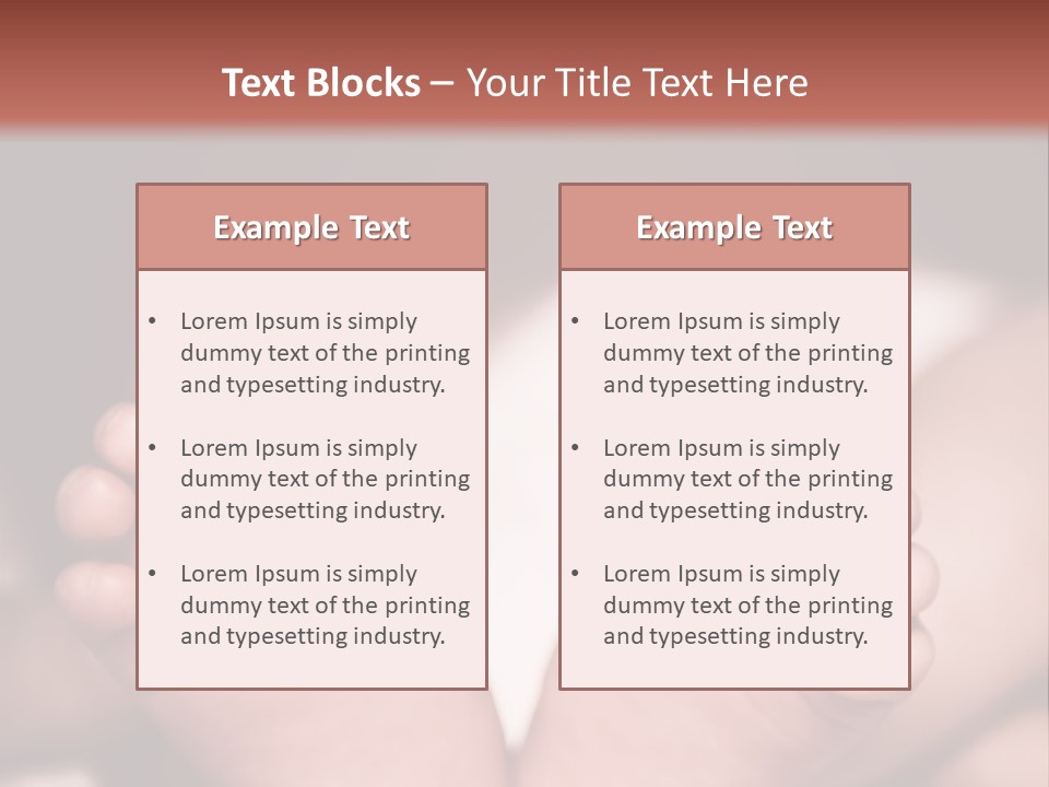 Towel Boy Clean PowerPoint Template