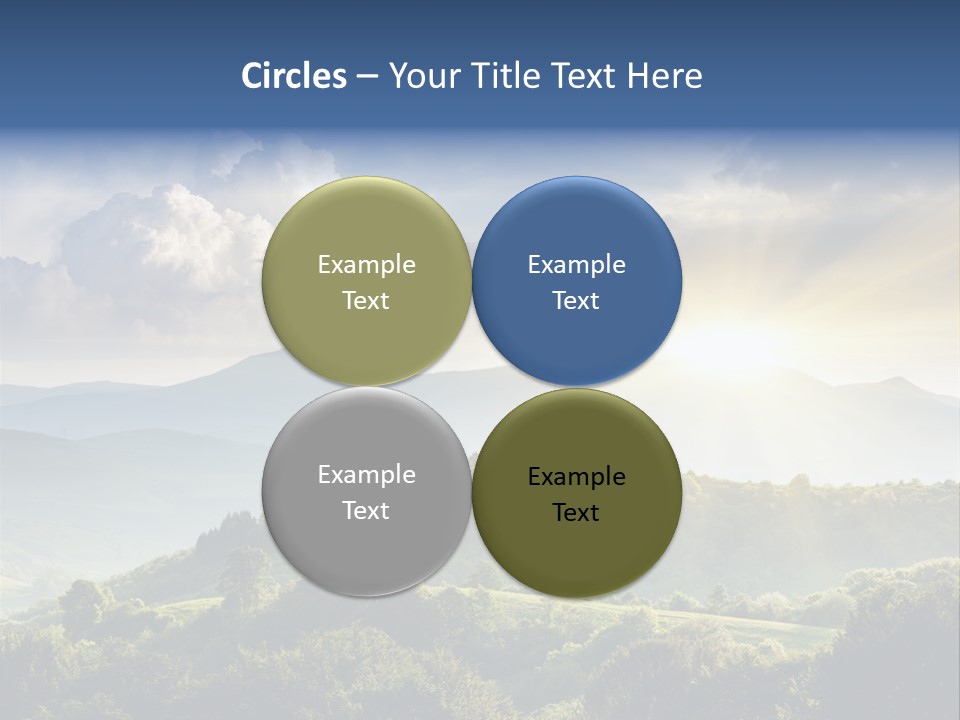 Summer Autumn Holiday PowerPoint Template