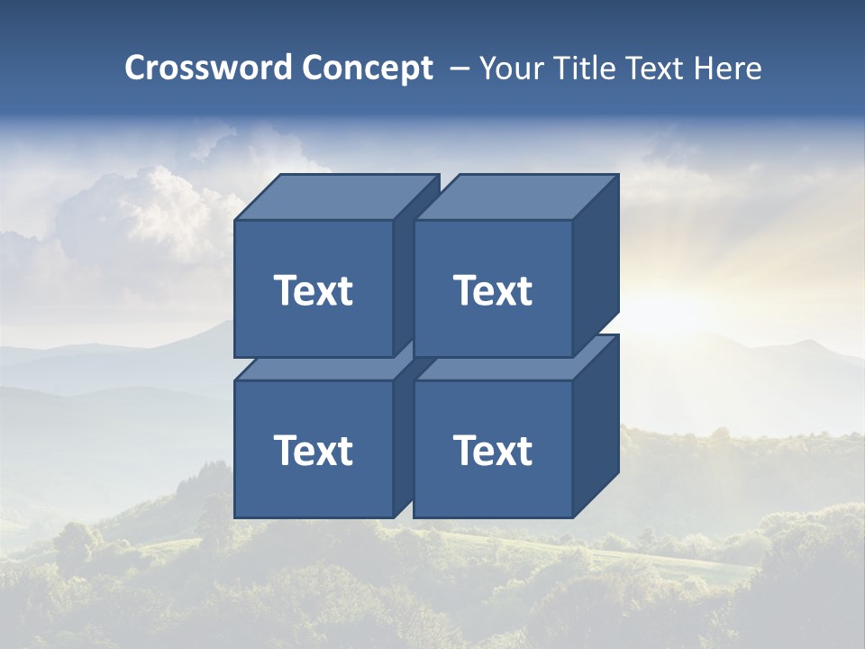 Summer Autumn Holiday PowerPoint Template