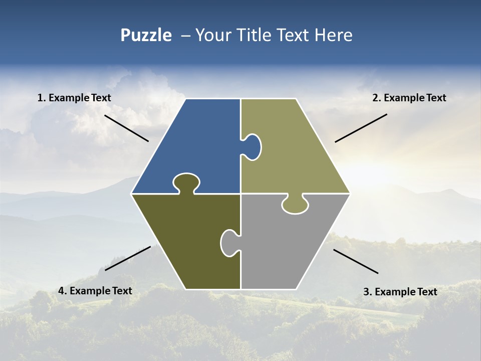 Summer Autumn Holiday PowerPoint Template