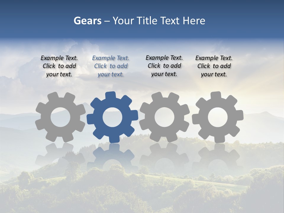 Summer Autumn Holiday PowerPoint Template