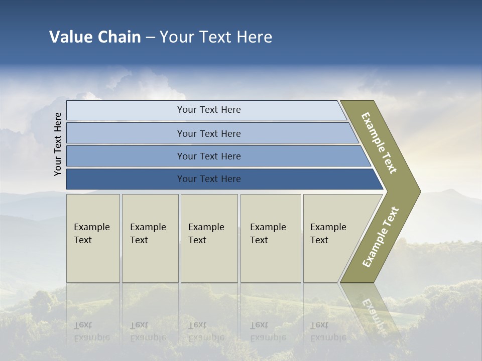 Summer Autumn Holiday PowerPoint Template