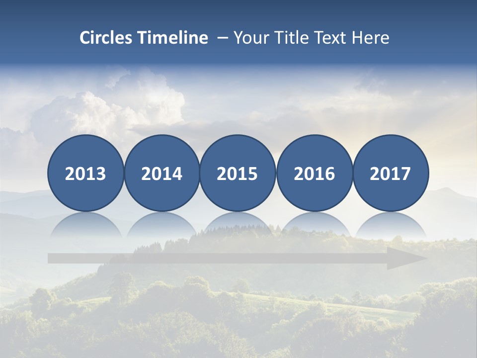 Summer Autumn Holiday PowerPoint Template