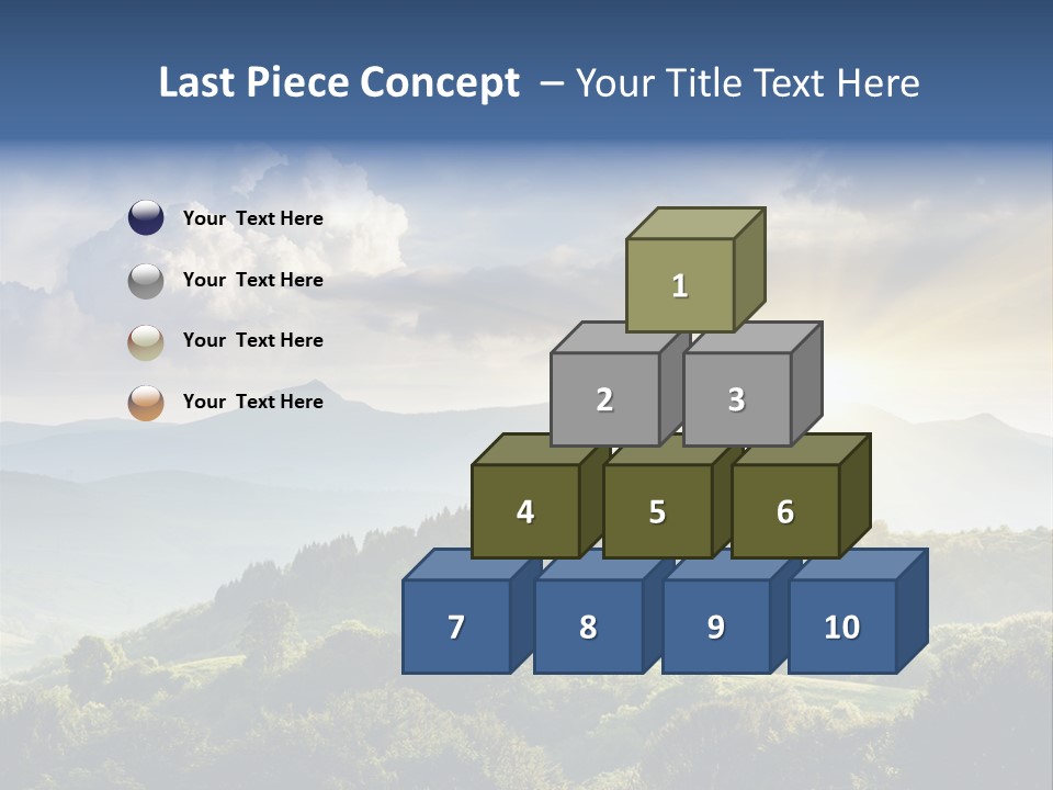 Summer Autumn Holiday PowerPoint Template