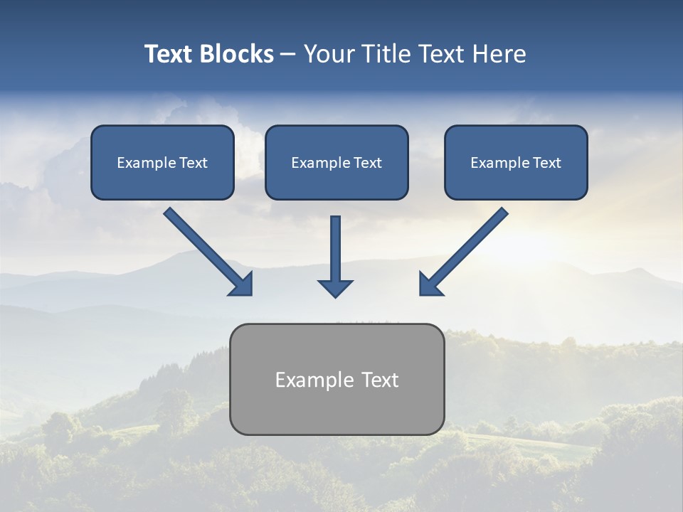 Summer Autumn Holiday PowerPoint Template