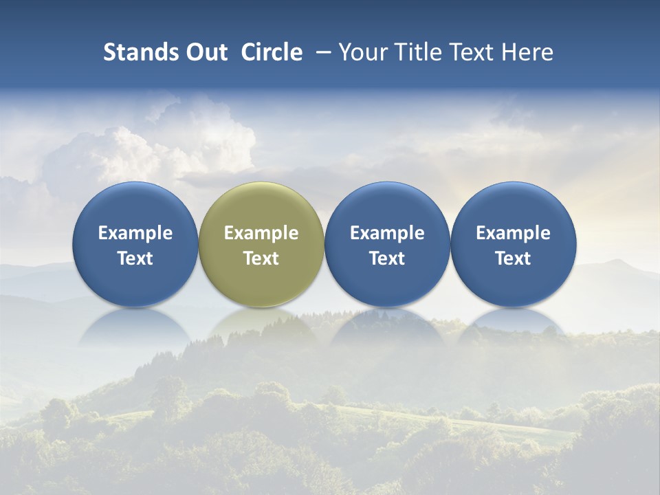 Summer Autumn Holiday PowerPoint Template