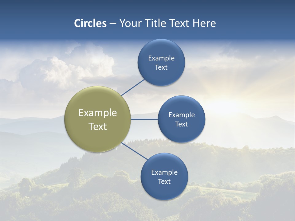 Summer Autumn Holiday PowerPoint Template