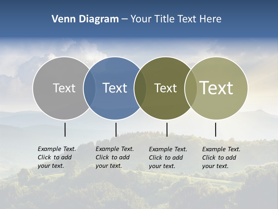 Summer Autumn Holiday PowerPoint Template