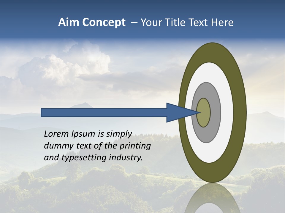 Summer Autumn Holiday PowerPoint Template