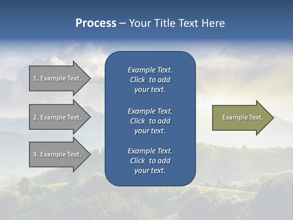 Summer Autumn Holiday PowerPoint Template