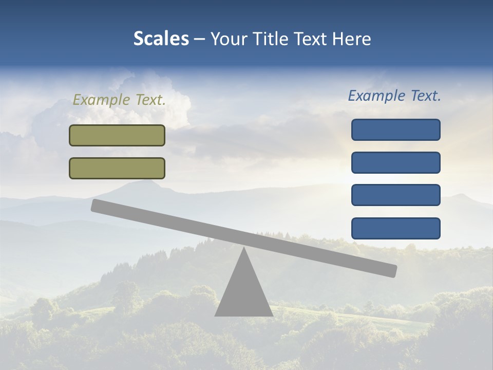Summer Autumn Holiday PowerPoint Template