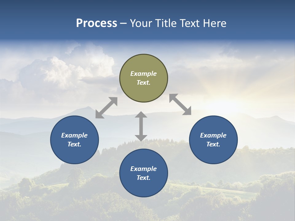 Summer Autumn Holiday PowerPoint Template