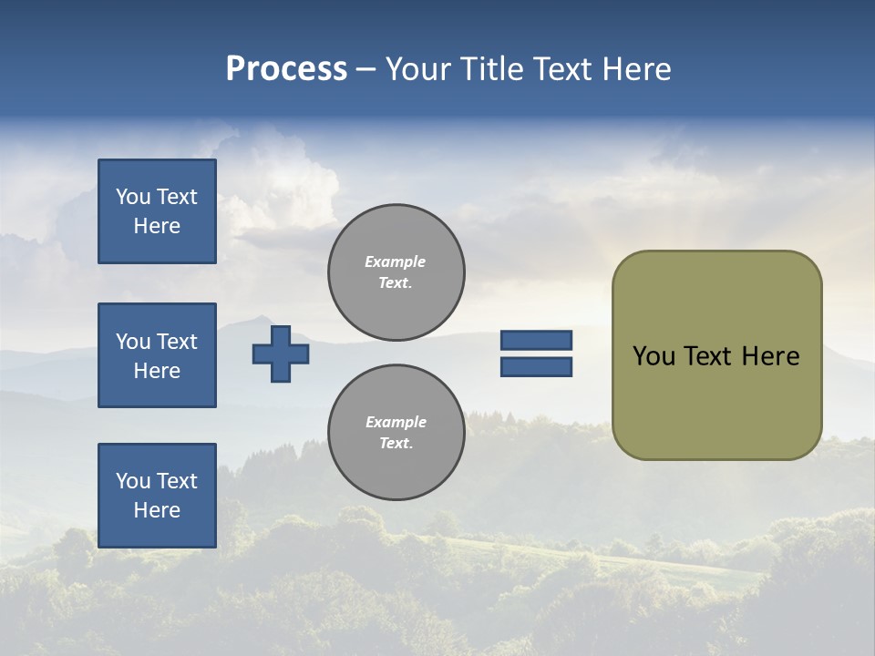 Summer Autumn Holiday PowerPoint Template