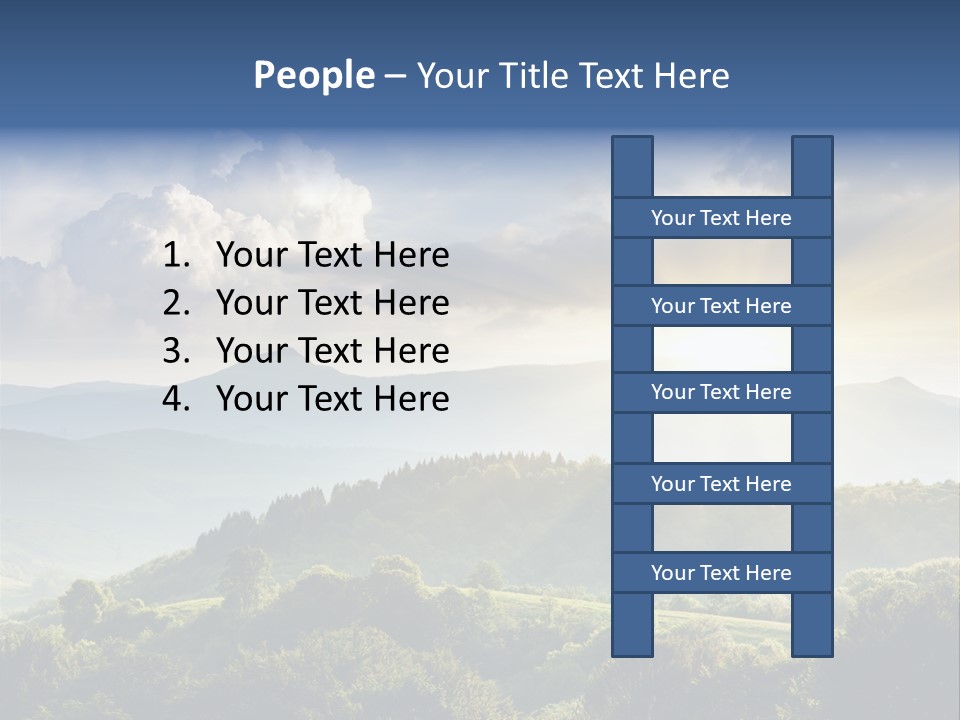 Summer Autumn Holiday PowerPoint Template