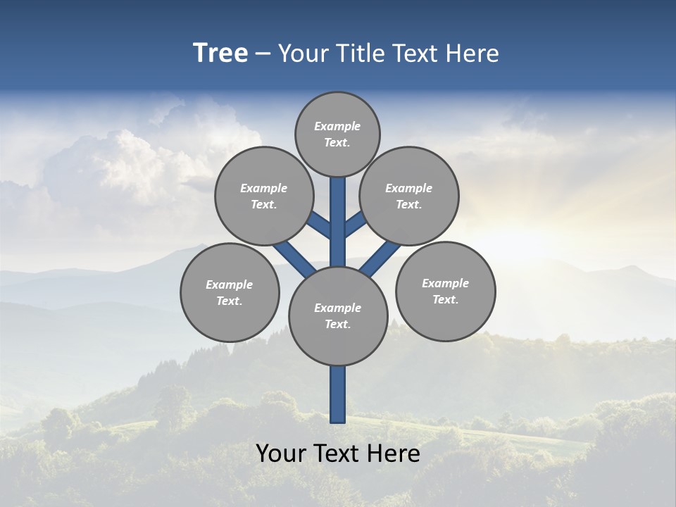 Summer Autumn Holiday PowerPoint Template