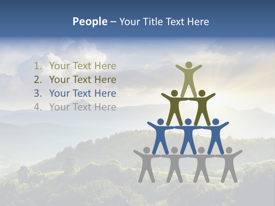 Summer Autumn Holiday PowerPoint Template