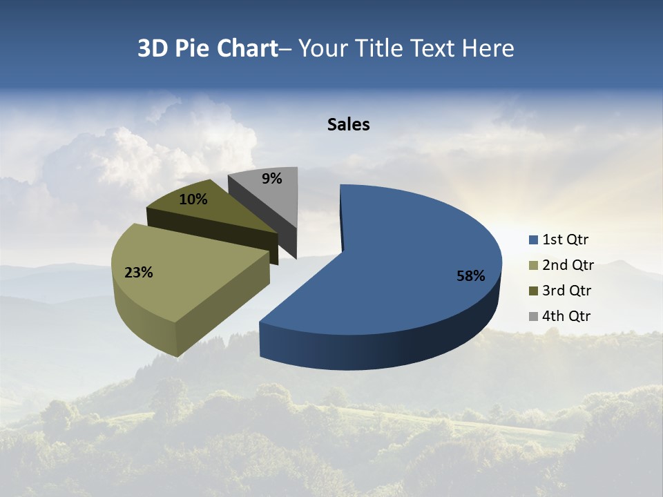 Summer Autumn Holiday PowerPoint Template