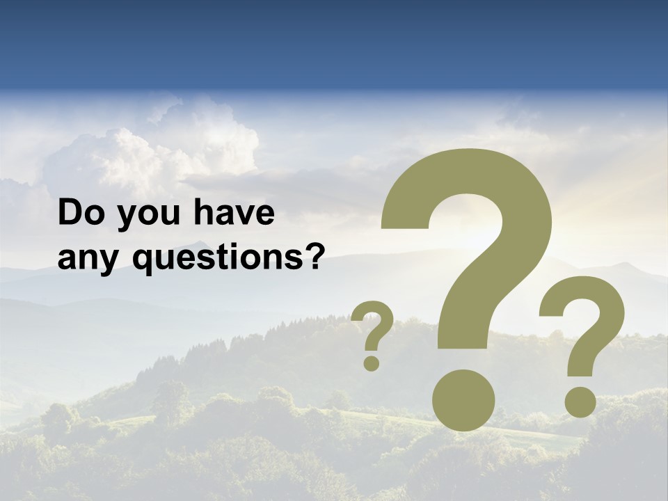 Summer Autumn Holiday PowerPoint Template