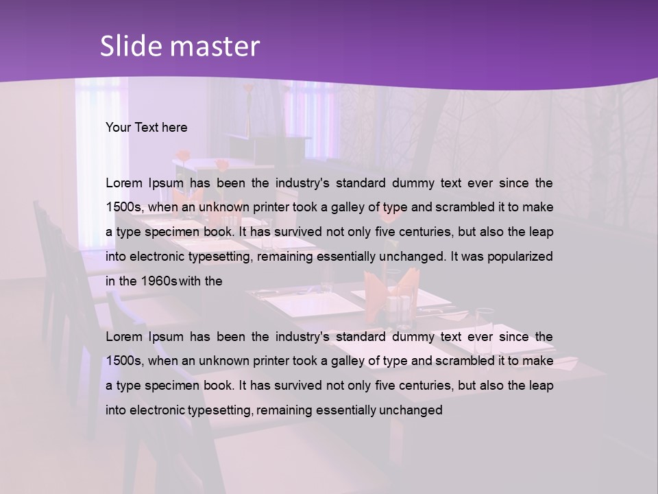 Concept Push Event PowerPoint Template