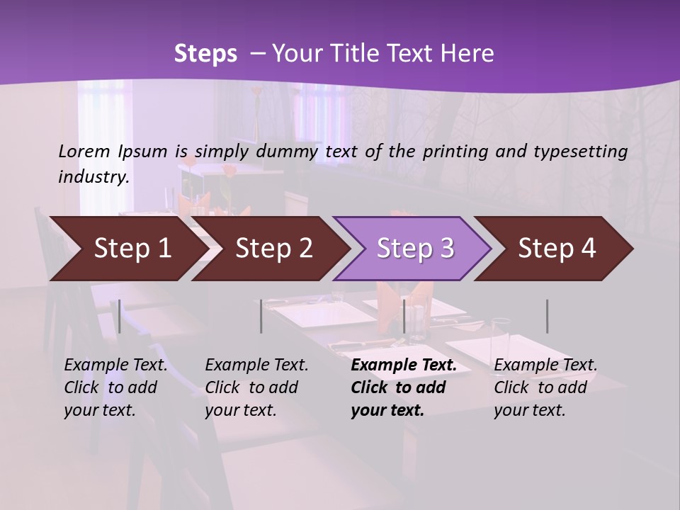 Concept Push Event PowerPoint Template