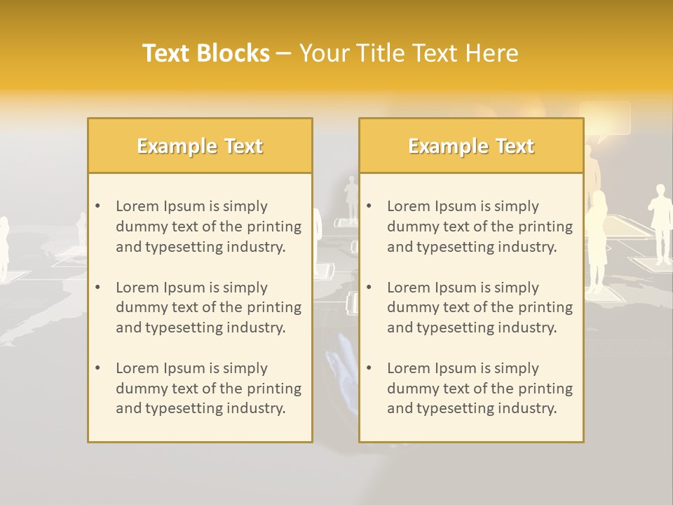 Concept Push Event PowerPoint Template