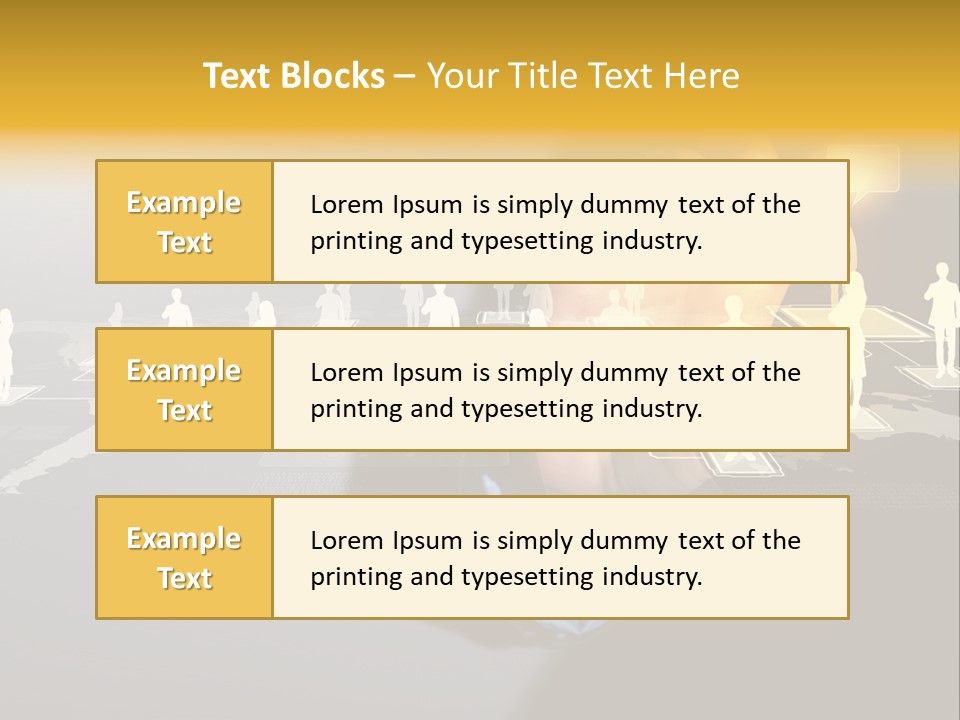 Concept Push Event PowerPoint Template
