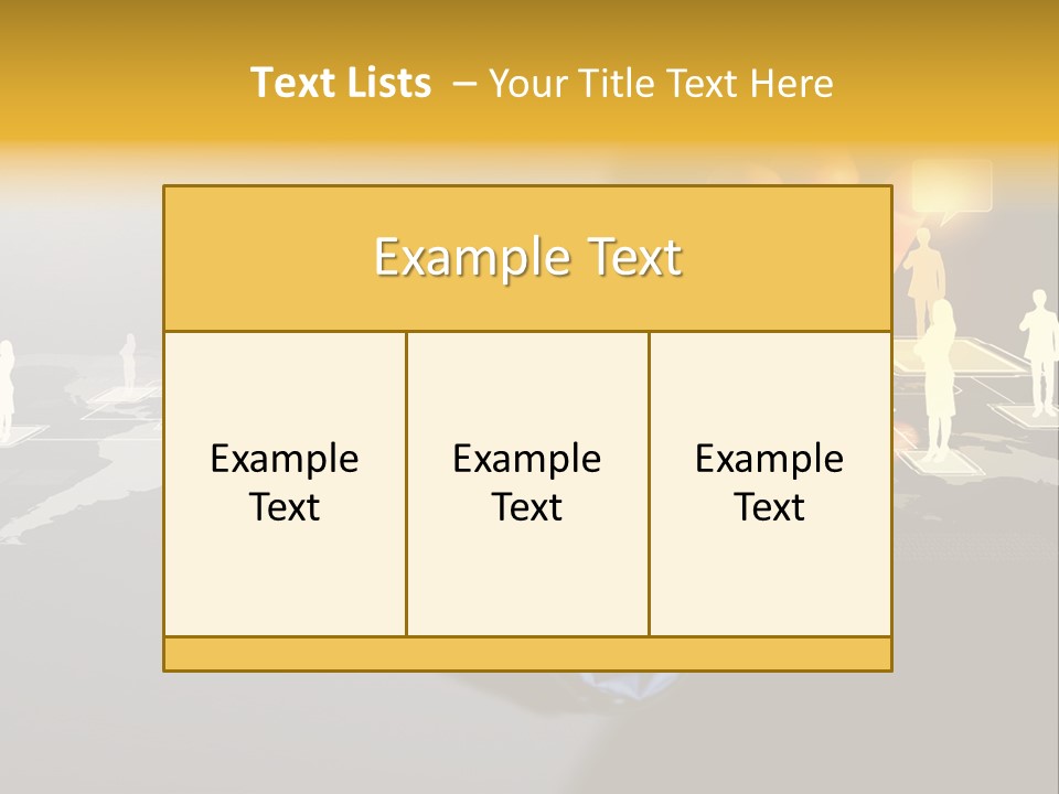 Concept Push Event PowerPoint Template