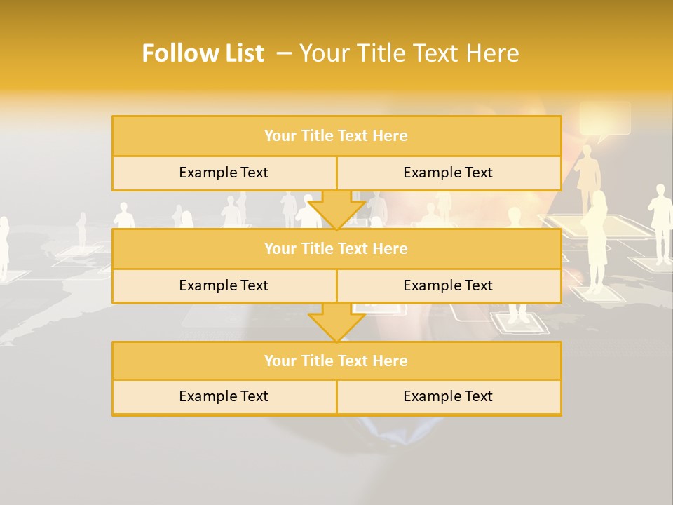 Concept Push Event PowerPoint Template