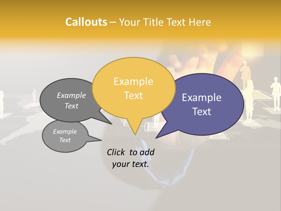Concept Push Event PowerPoint Template