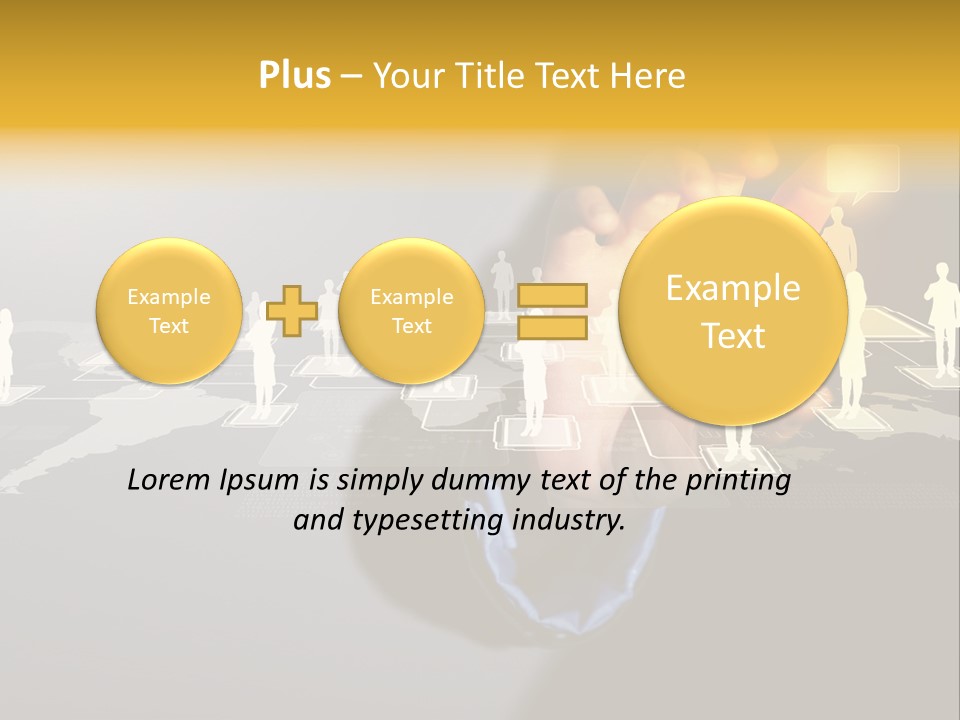 Concept Push Event PowerPoint Template