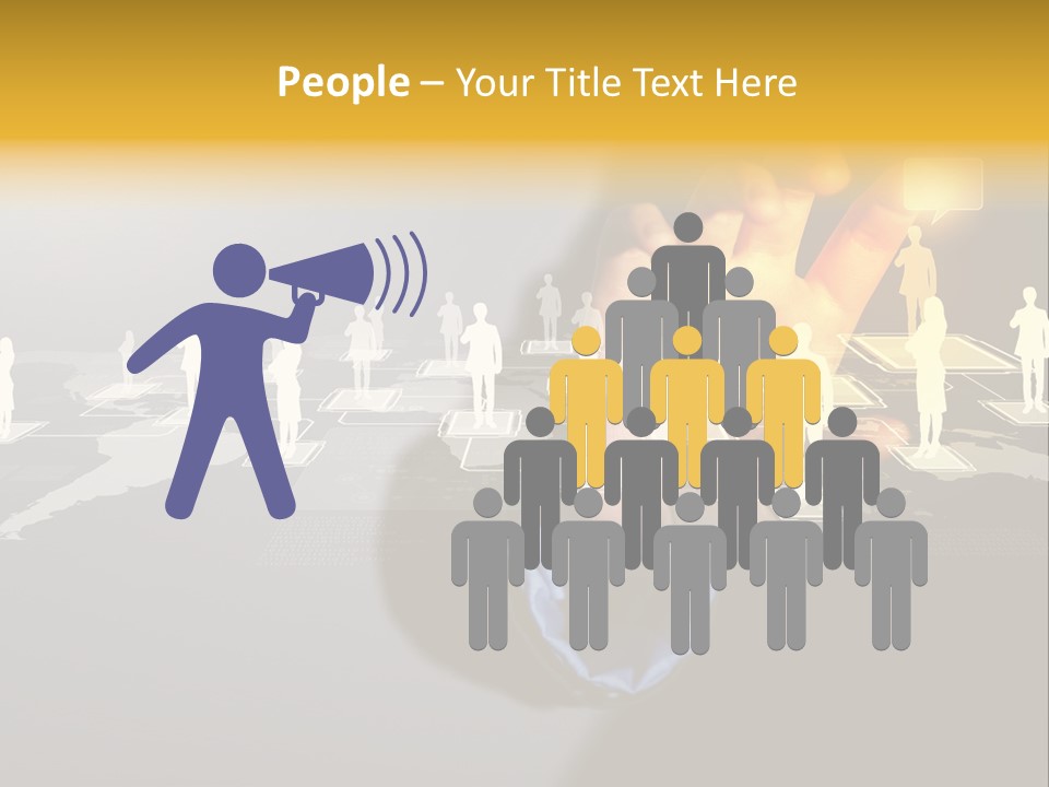 Concept Push Event PowerPoint Template