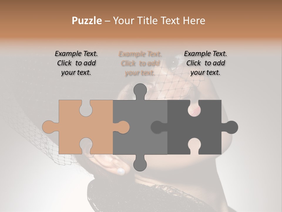 Hundred Romantic Portrait PowerPoint Template