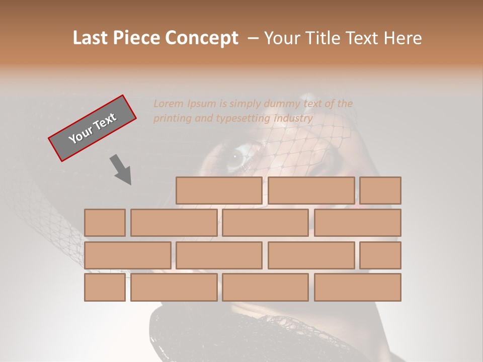 Hundred Romantic Portrait PowerPoint Template