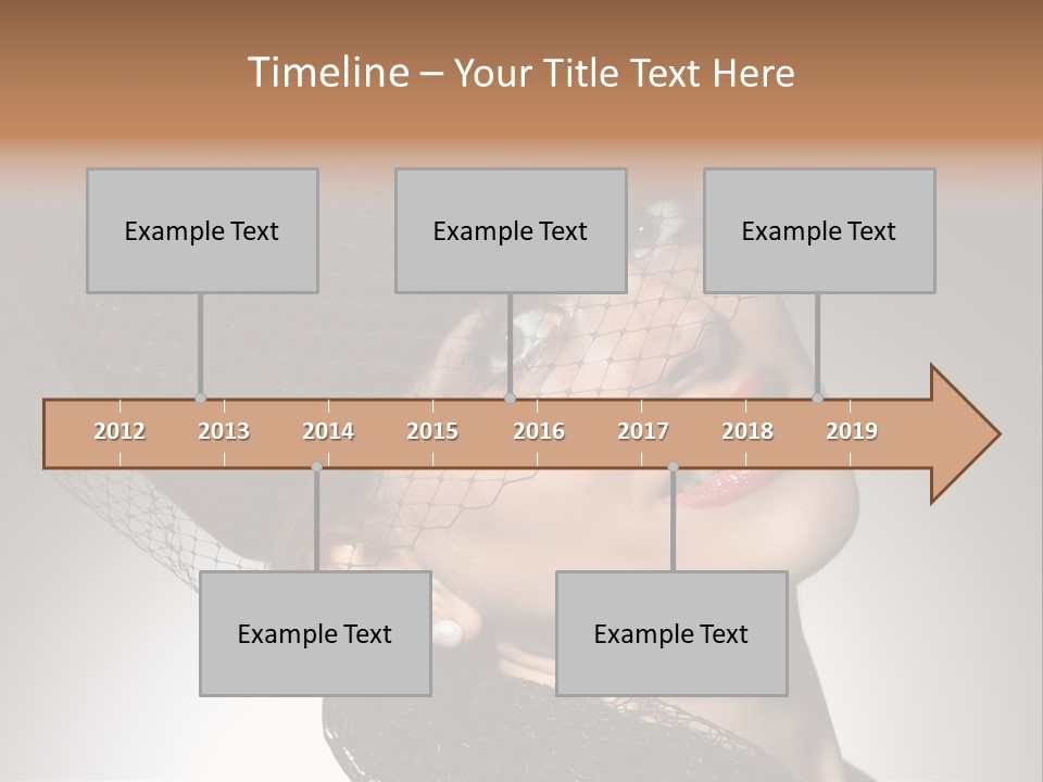Hundred Romantic Portrait PowerPoint Template