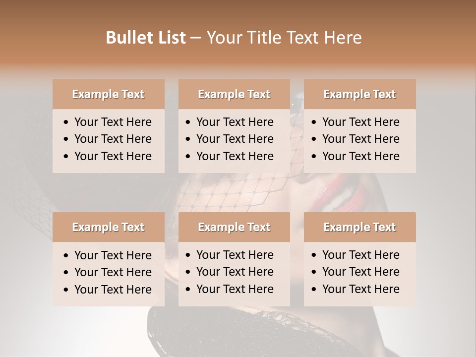 Hundred Romantic Portrait PowerPoint Template