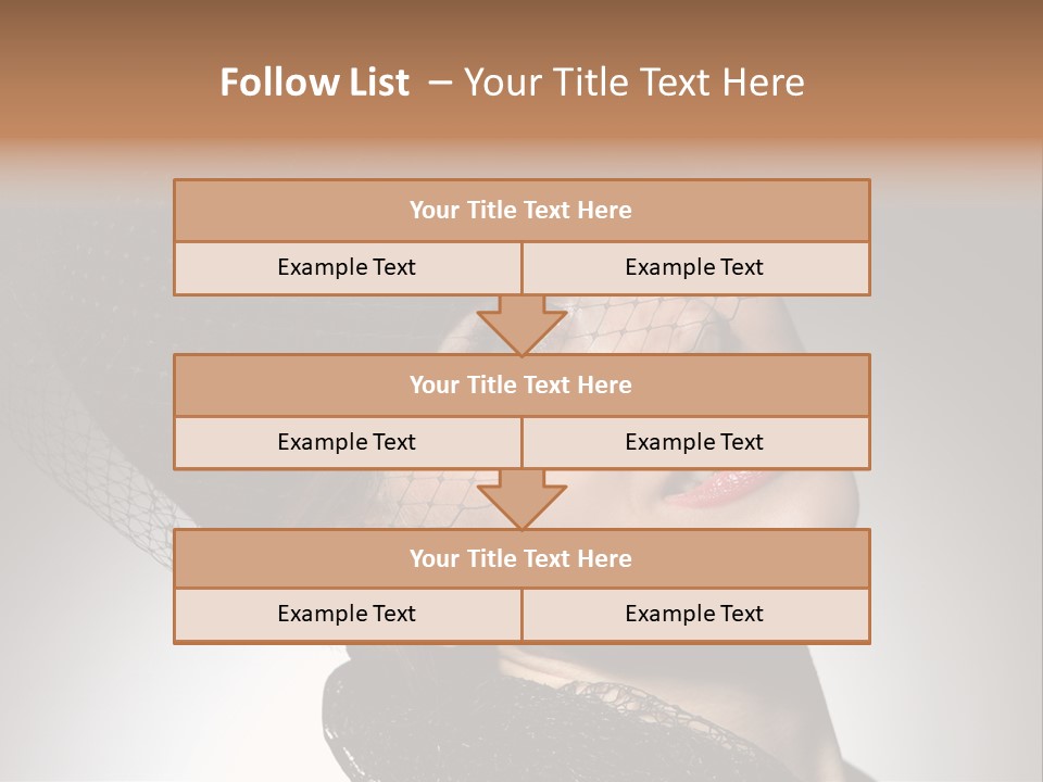 Hundred Romantic Portrait PowerPoint Template