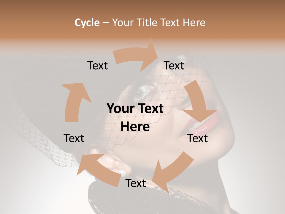 Hundred Romantic Portrait PowerPoint Template