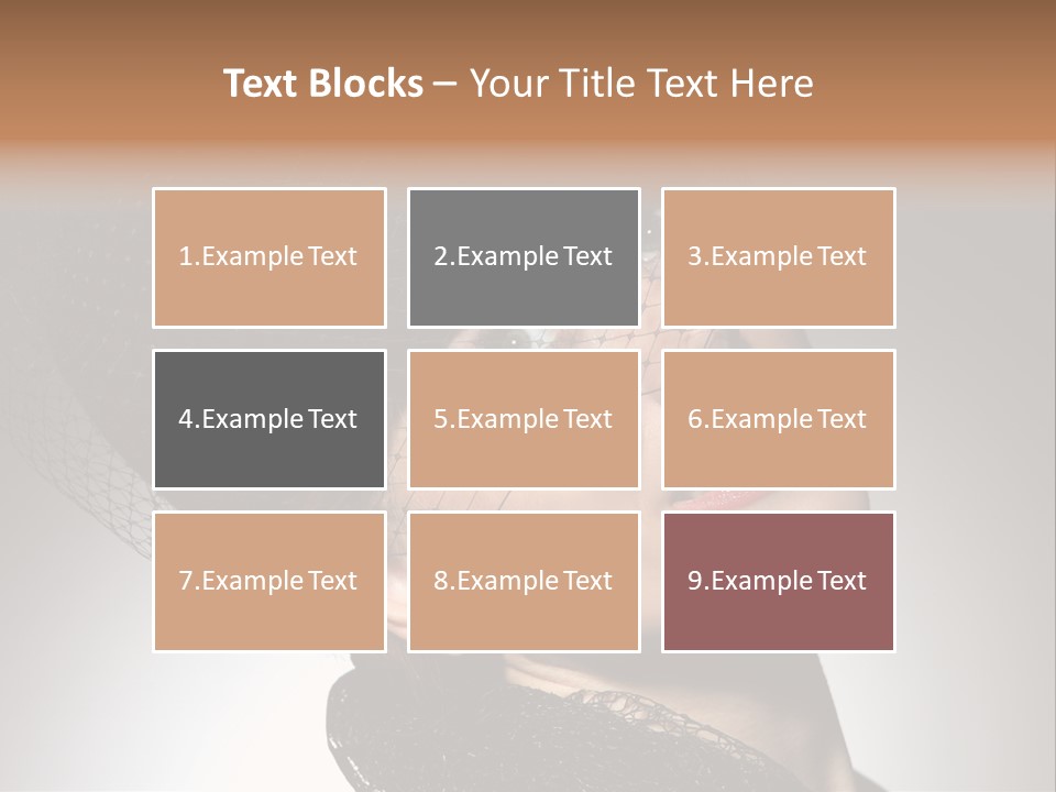 Hundred Romantic Portrait PowerPoint Template