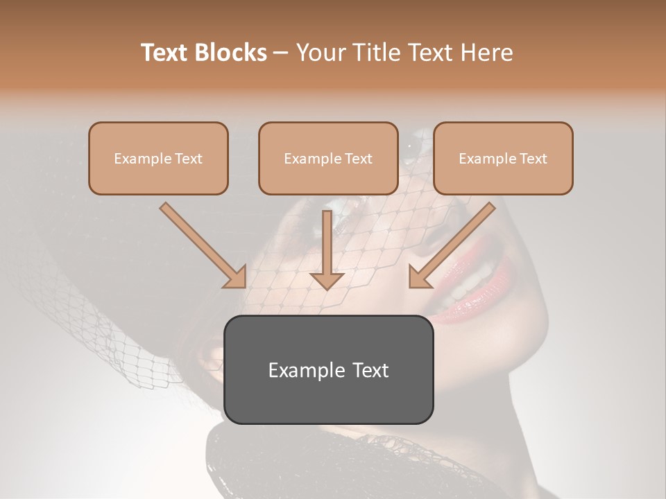 Hundred Romantic Portrait PowerPoint Template